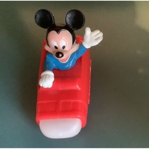 Vtg 1995 Mickey Mouse in Space Mountain Car 40th Anniversary Disneyland.